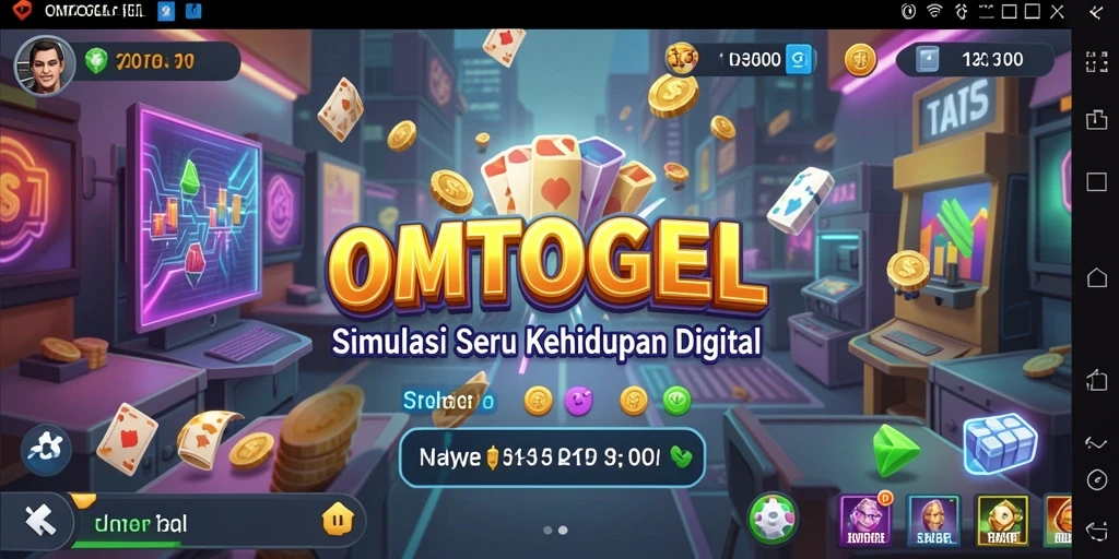 Gameplay menarik di dunia virtual OMTOGEL yang penuh warna.